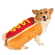 Funny Hot Dog Costume for Dogs & Cats – Halloween Pet Clothing